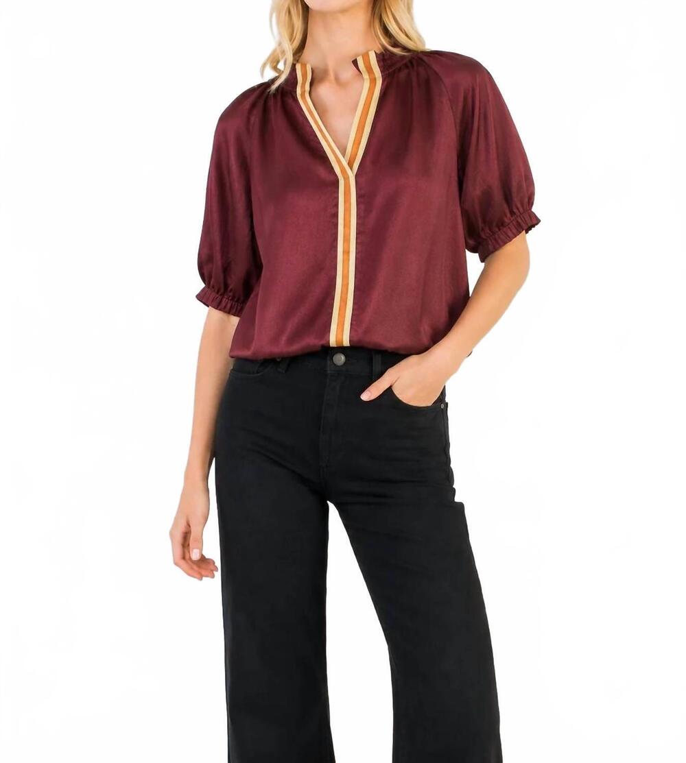 NEW THML spice top in wine